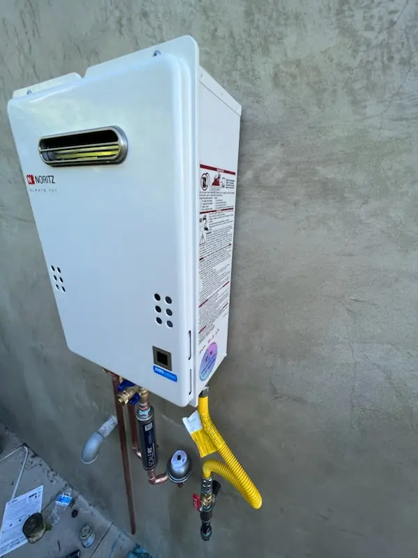 Tankless water heater installation for Peterson Corner homes